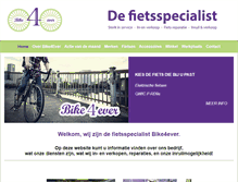 Tablet Screenshot of bike4-ever.nl